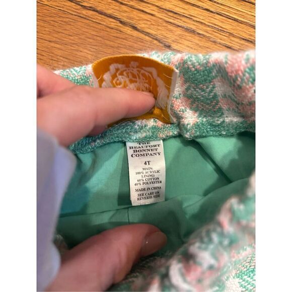 THE BEAUFORT BONNET COMPANY Natalie Knickers in Putney Plaid 4T - Picture 5 of 6